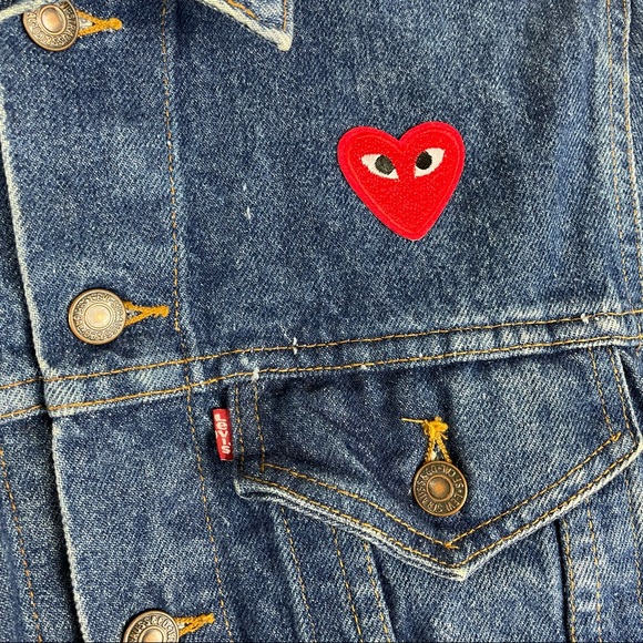 comme des garcons jean jacket